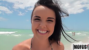 Teen (18+) And Bikini Girl: Anal Fun With Dillion Harper