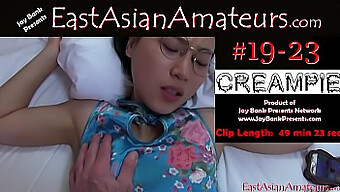 June Liu Ja Jay Bankin Kotitekoinen Creampie-Seksi